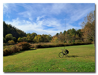Eric's mast and antenna