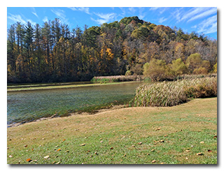 Fall colors over Dow Lake