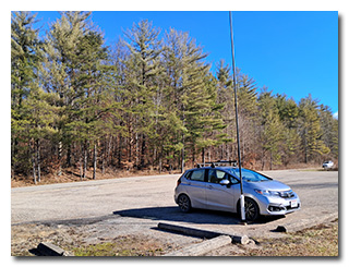 Eric's mast and antenna