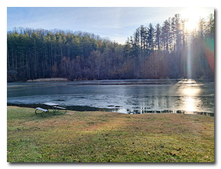 Looking over Dow Lake