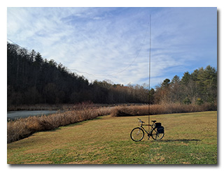 Eric's mast and antenna