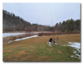 Eric's mast and antenna