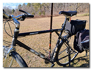 Eric's mast and antenna