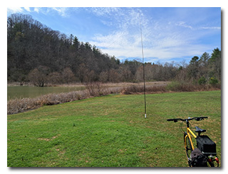 Eric's mast and antenna