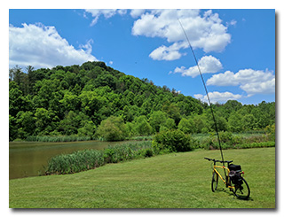 Eric's mast and antenna