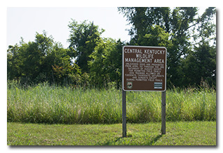the park sign