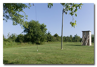 Eric's mast and antenna