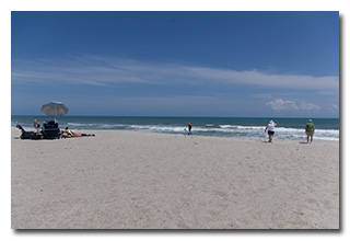 a lovely beach