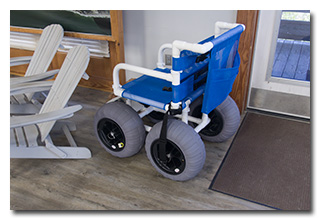 beach wheelchair