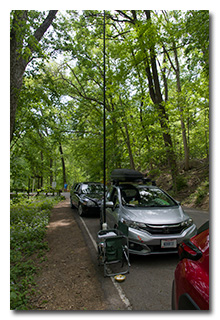 Eric's mast and antenna