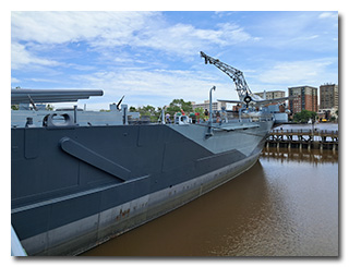 boarding the battleship