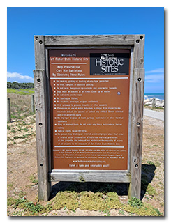the park sign