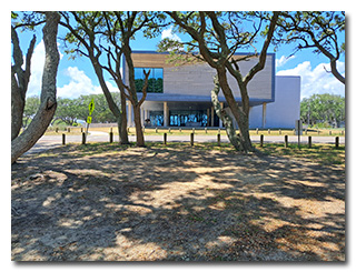 the visitor center