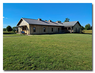 Reconstructed Barracks at Camp Nelson National Monument