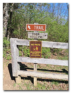 trailhead signs