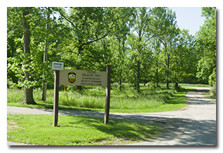 The Pater Wildlife Area sign