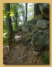 The trail to Lookout Point -- click to enlarge